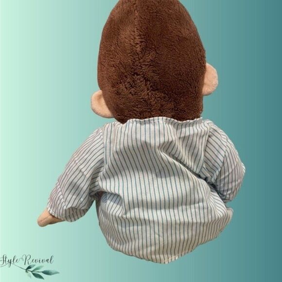 Curious George PJs & Blankey Stuffed Animal and Corduroy Book Set - Picture 3 of 4